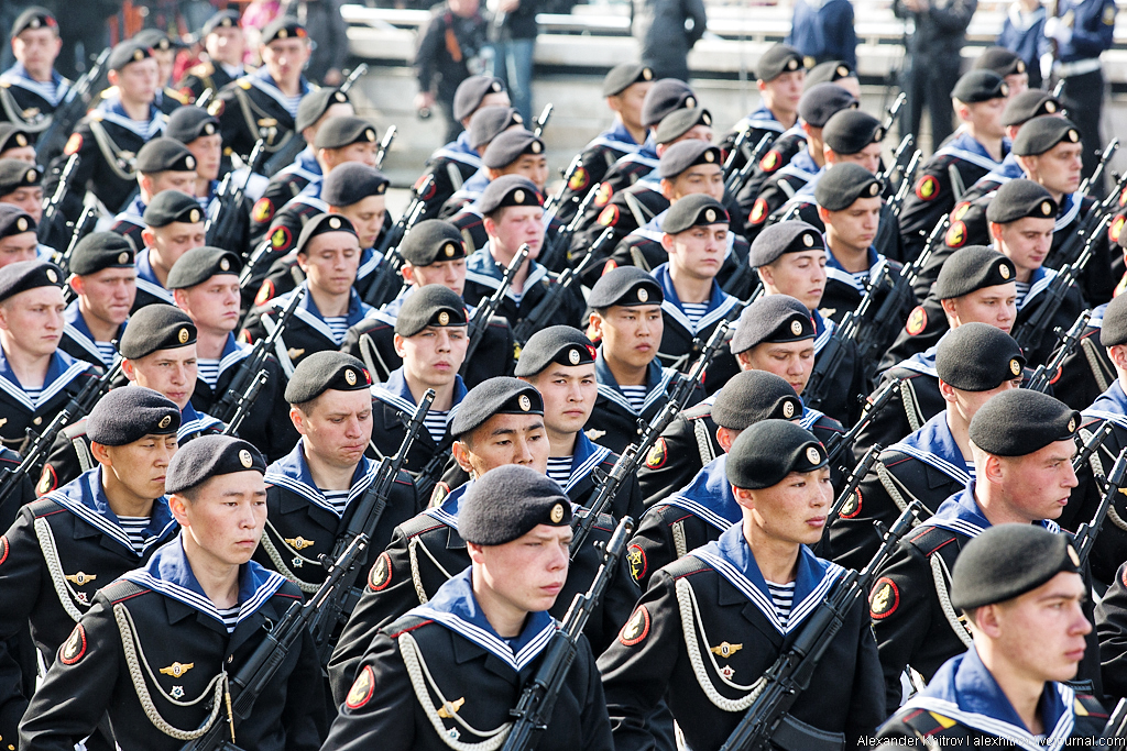 Сводный оркестр МВО - Марш ВМФ (День Победы)