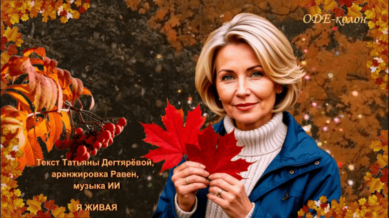 Текст Татьяны Дегтярёвой, аранжировка Равен - Я живая
